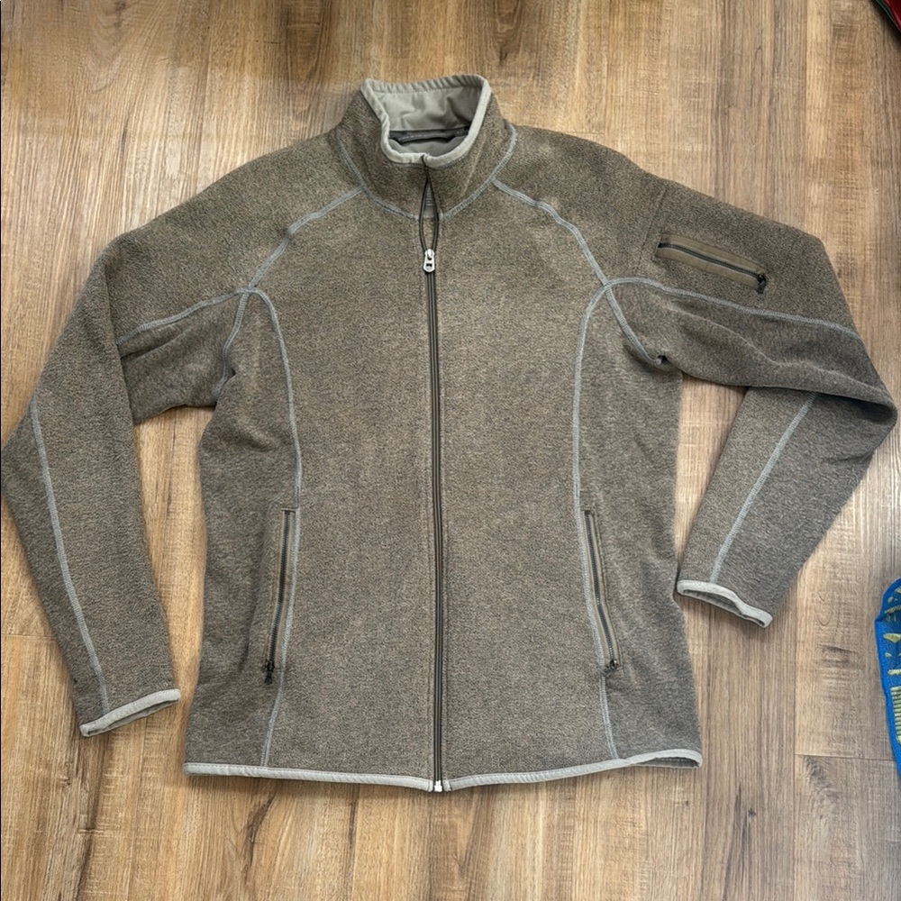 Kuhl Gray Full-Zip Jacket